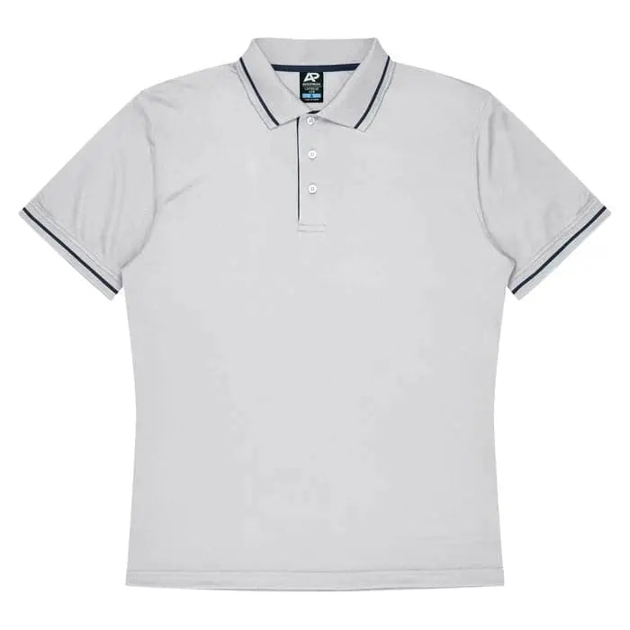 Aussie Pacific Cottesloe Kids Polo Shirt 3319  Aussie Pacific WHITE/NAVY 4
